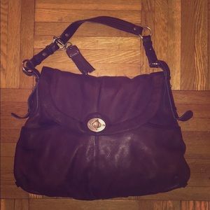 Hayden Harnett leather handbag - aubergine